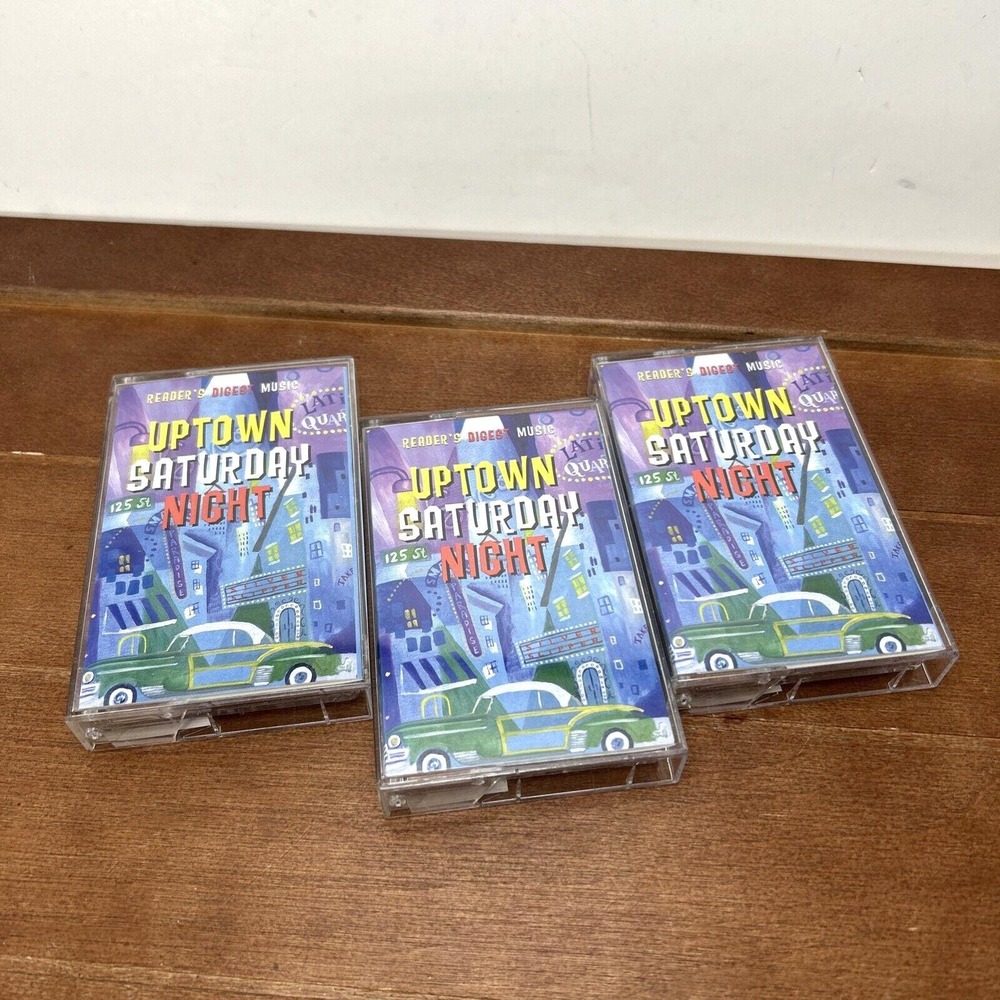 Uptown Saturday Night, 3 Cassette‎ Tapes Set, 1997, Reader's Digest